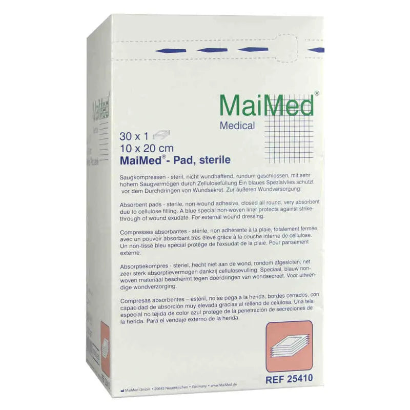 SAUGKOMPRESSEN steril 10x20 cm - 30 Stück