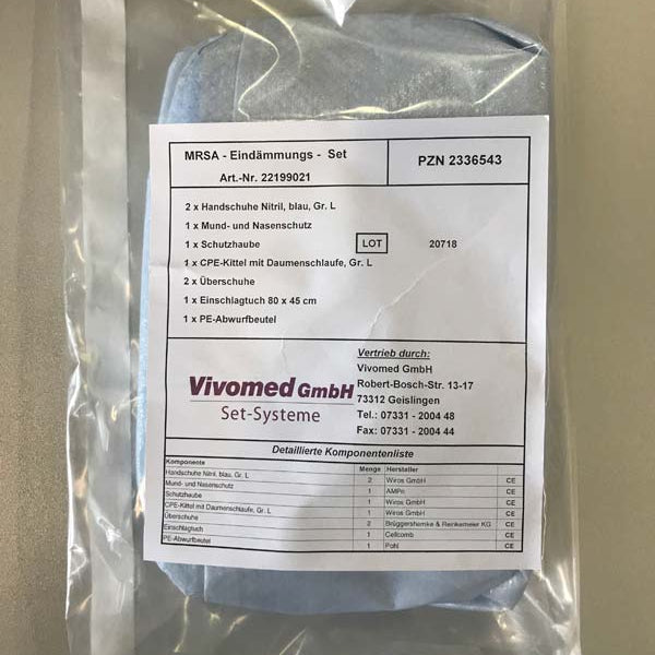 MRSA PERSONALSCHUTZ SET - 1 Stück