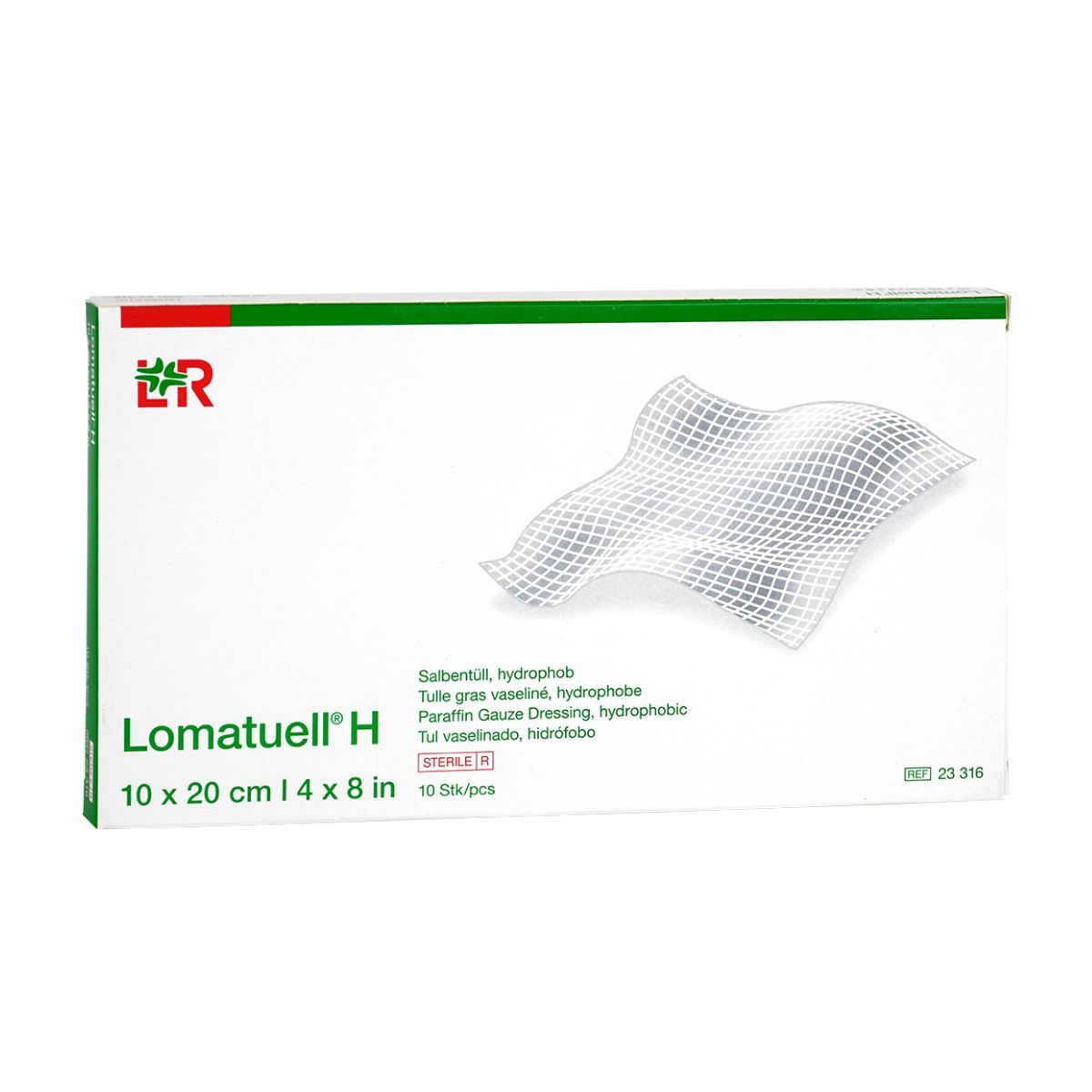 LOMATUELL H 10X20CM - 10 Stück