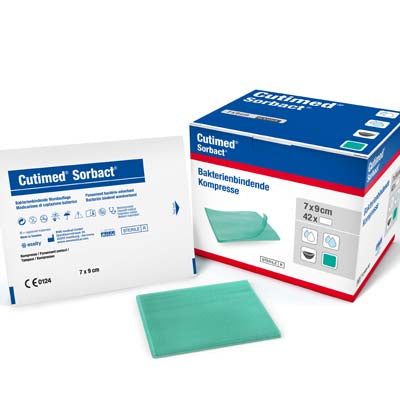 CUTIMED SORBACT KOMPR 7X9 - 42 Stück