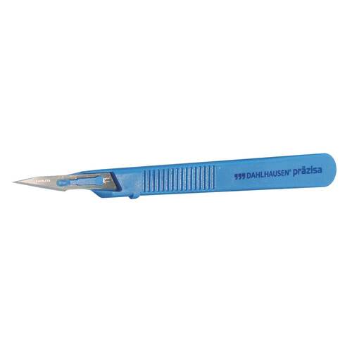 SKALPELL Präzisa Fig.11 - Skalpellgriff: PE (blau) - 10 Stück