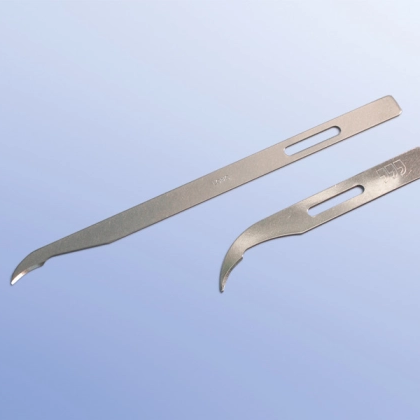 FADENTRENNMESSER PRAEZISA KURZ 6.4 cm - 100 Stück