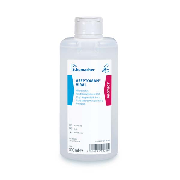 ASEPTOMAN viral alkoholische Händedesinfektion - 500ml