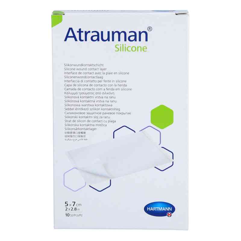 ATRAUMAN Silicone steril 5x7 cm Kompressen