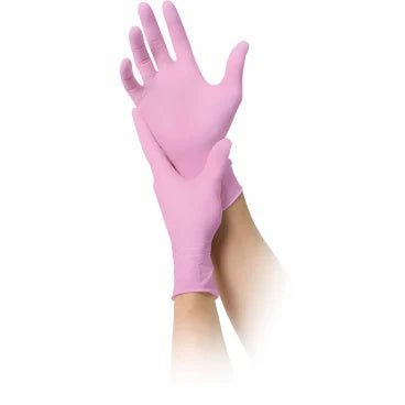 MAIMED M solution100 pink U-Hands.Nitril unste.pf - 100 Stück