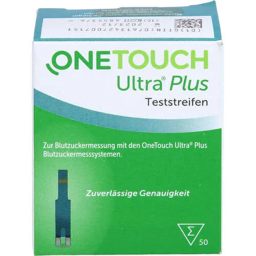 ONE TOUCH Ultra Plus Teststreifen - 50 Stück