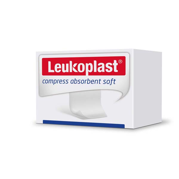 LEUKOPLAST soft white Pflaster 4 cmx5 m Rolle