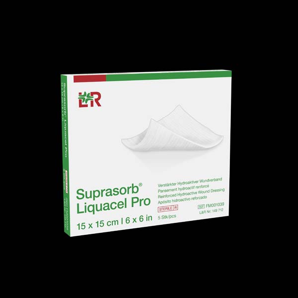 SUPRASORB LIQU PRO 15X15CM - 5 Stück