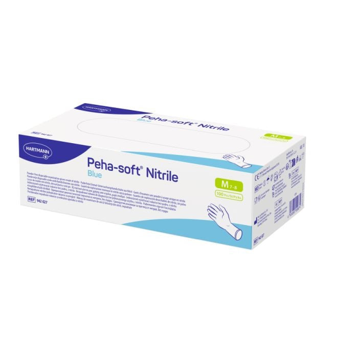 PEHA-SOFT nitrile blue Unt.Hands.unsteril pf M - 150 Stück