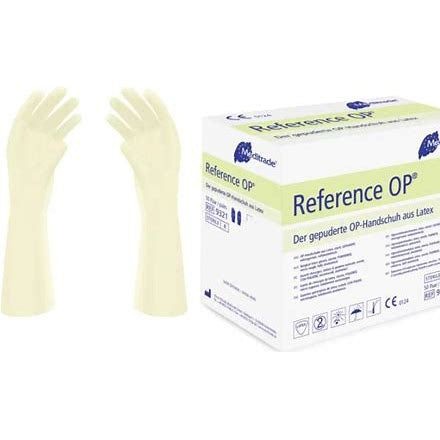 REFERENCE OP-Handschuhe Latex steril gepudert 8 - 100 Stück