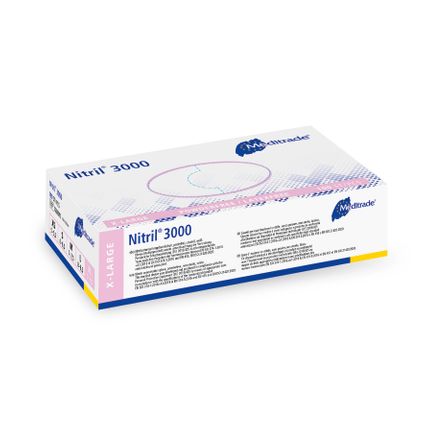 NITRIL 3000 XL Unt.Handschuhe unsteril - 100 Stück