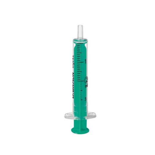 INJEKT Solo Spritze 2 ml Luer zentrisch PVC-frei - 100 Stück