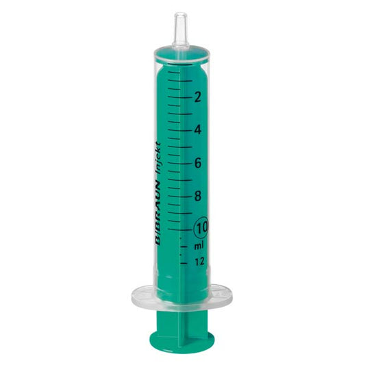 INJEKT Solo Spritze 10 ml Luer exzentrisch PVC-fr. - 100 Stück