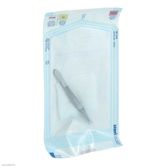 PINZETTE Einmal steril Metall