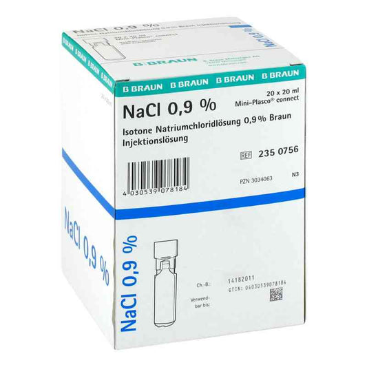 KOCHSALZLÖSUNG 0.9% Miniplasco connect 20ml - 20 Stück