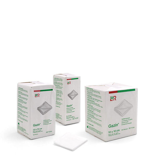 GAZIN KOM 10X10CM 8F STER - 50X2 Stück