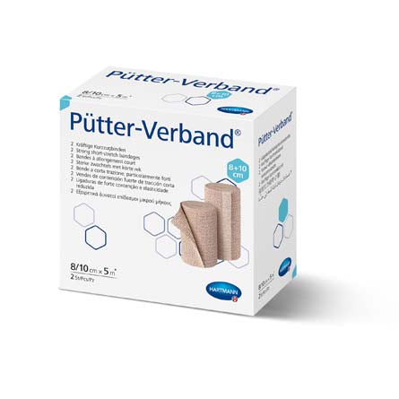 PUETTER VERBAN 8CM/10CMX5M - 2 Stück