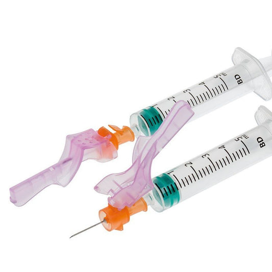 BD ECLIPSE Sicherheitsinjekt.Kanüle 25 G 5/8 - 100 Stück