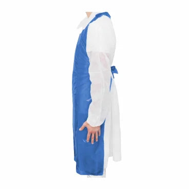 MAIMED Apron PE Schürze heavy 55 µm 75x128 cm blau - 50 Stück
