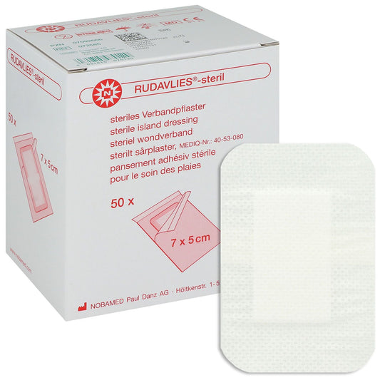 RUDAVLIES-steril Verbandpflaster 10x20 cm - 50 Stück
