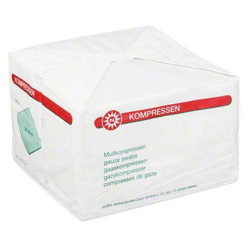 MULLKOMPRESSEN 20x20 cm unsteril 8fach - 100 Stück