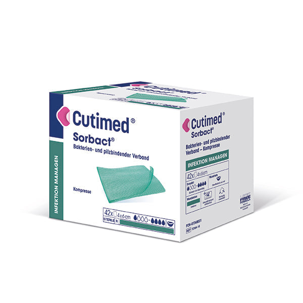CUTIMED SORBACT KOMPR 7X9 - 6 Stück