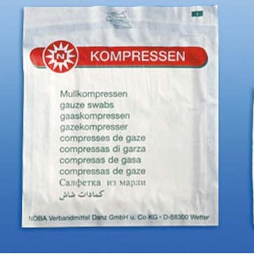 MULLKOMPRESSEN 5x5 cm steril 8fach - 100 Stück