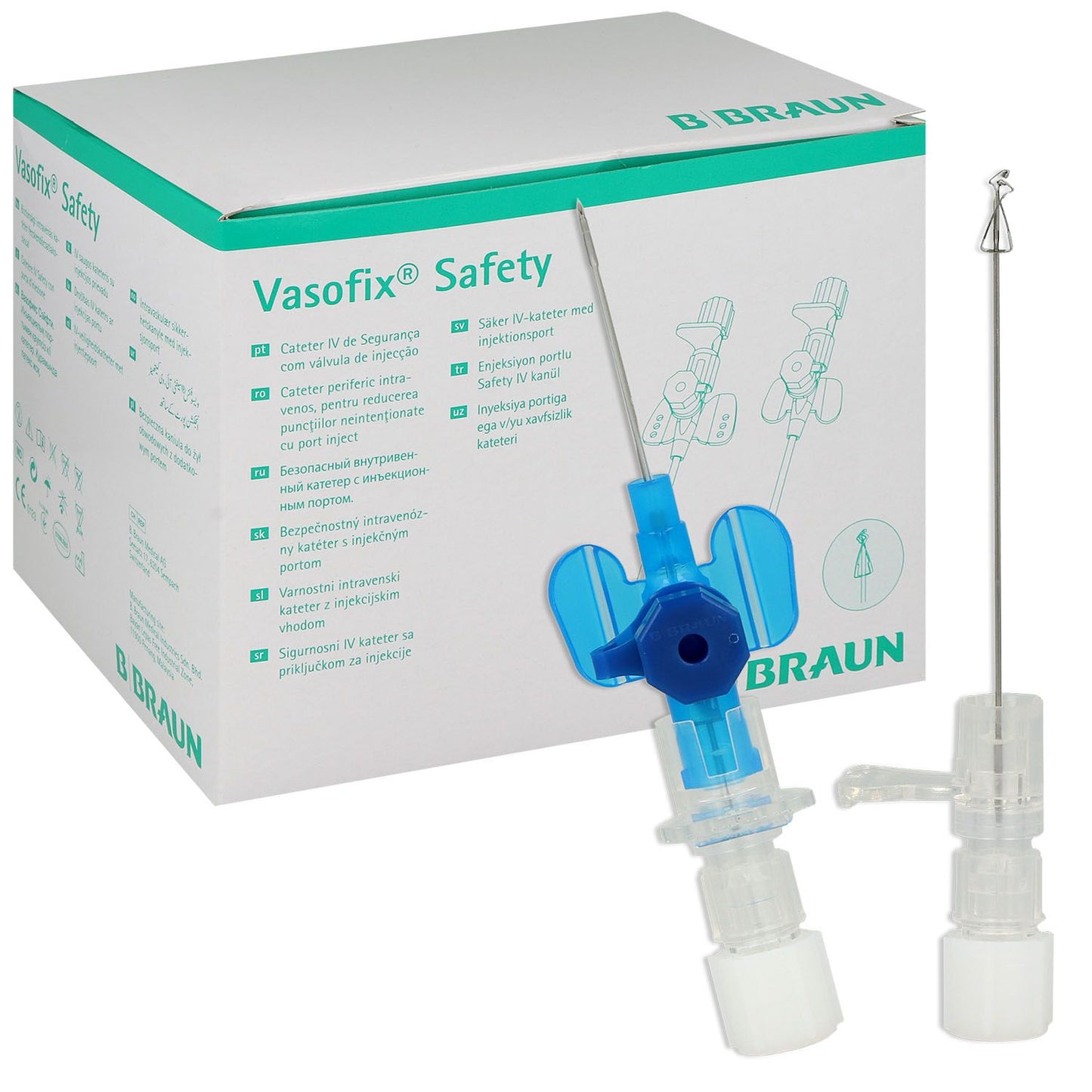 VASOFIX SAFTY PUR 22G1 0.9X25MM - 50 Stück