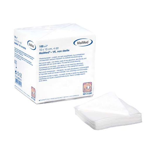 VLIESKOMPRESSEN unsteril 10x10 cm - 100 Stück