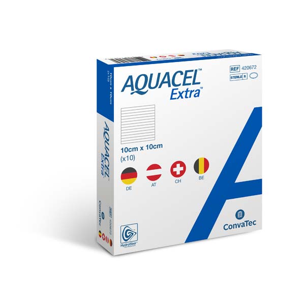 AQUACEL EXTRA 10X10CM - 10 Stück