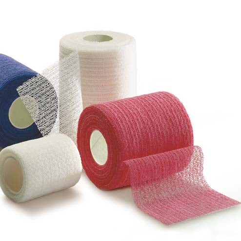 MOLLELAST haft Binden latexfrei 6 cmx20 m weiß - 6 Stück