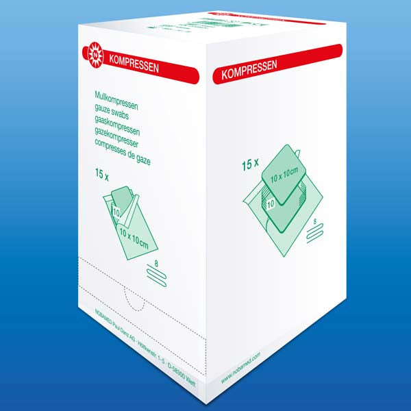 KOMPRESSE STE 10X10 8F P10 - 15X10 Stück
