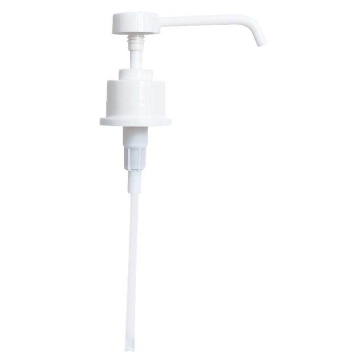 EINMALPUMPE langer Auslauf f.Flaschen 350/500 ml