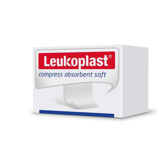LEUKOPLAST soft white Pflaster 4 cmx5 m Rolle
