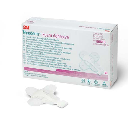 TEGADERM FOAM ADH6.9X6.9CM - 10 Stück
