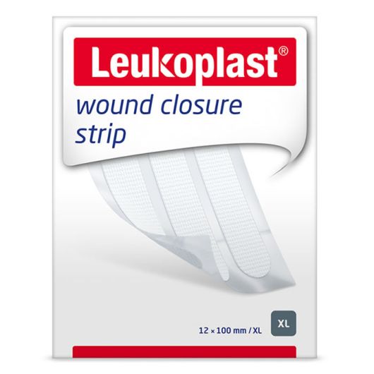 LEUKOPLAST wound closure strip 12x100 mm weiß