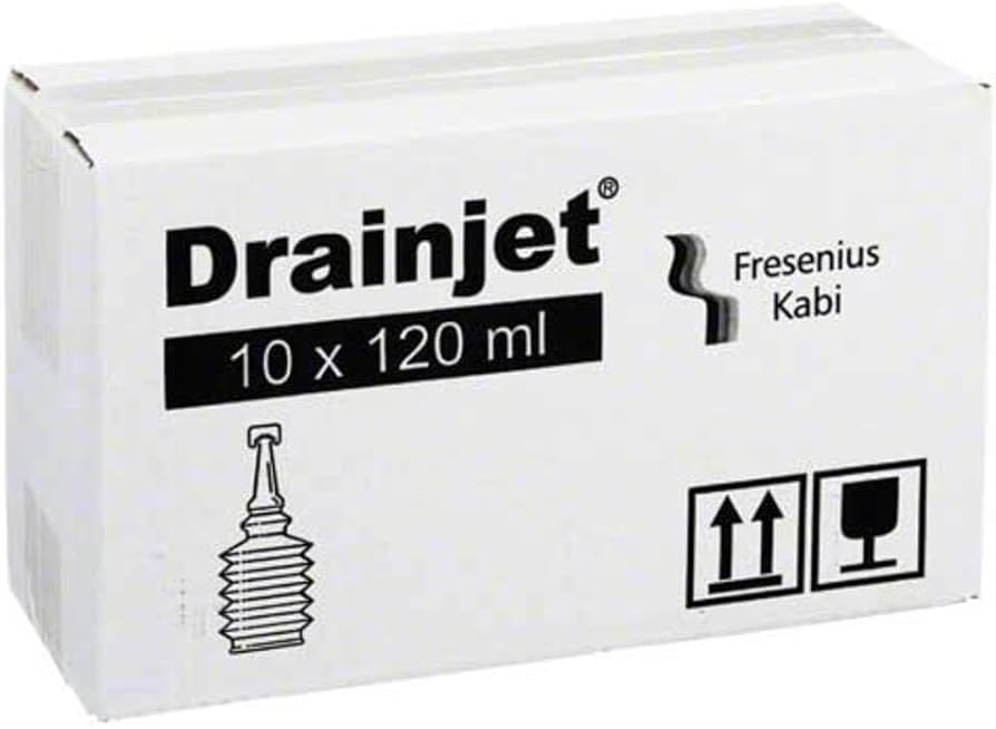 FREKA DRAINJET KO 0.9% ISO - 10X120ml