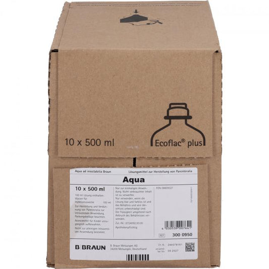 AQUA AD INJECT ECOFLAC PLU - 10X500ml
